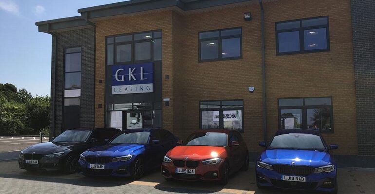 Cars Parked Outside GKL Leasing