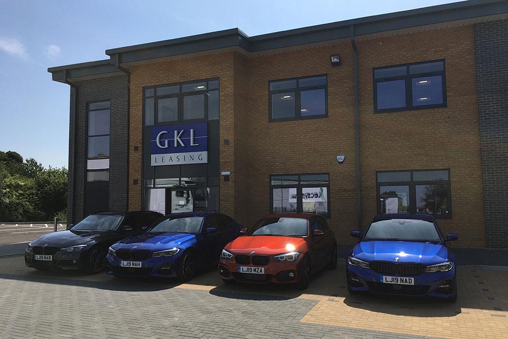 Cars Parked Outside GKL Leasing
