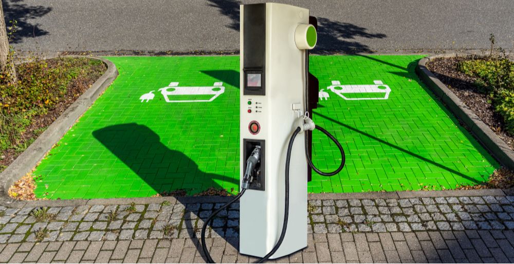 An EV charger